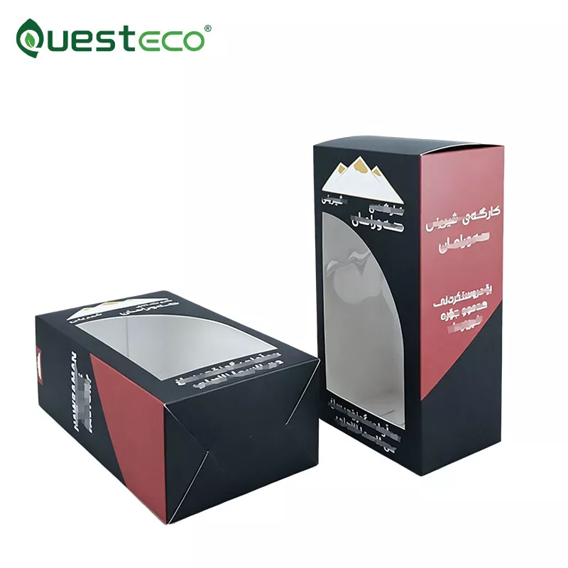 Caja de papel para dulces festivos