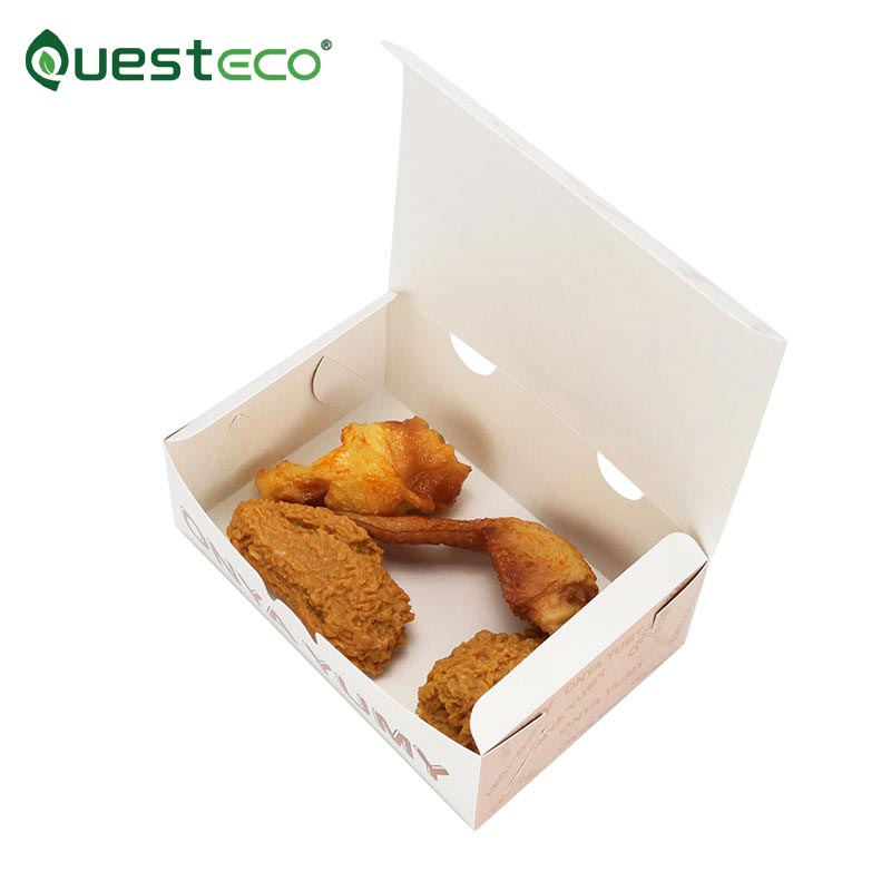 Contenedor de papel de pollo frito