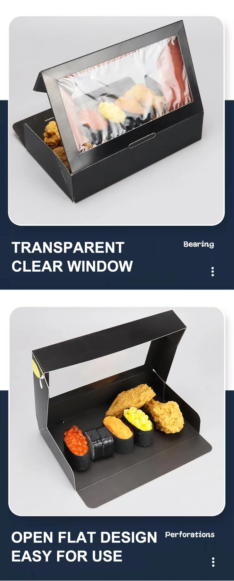 Bakery Bento Paper Box